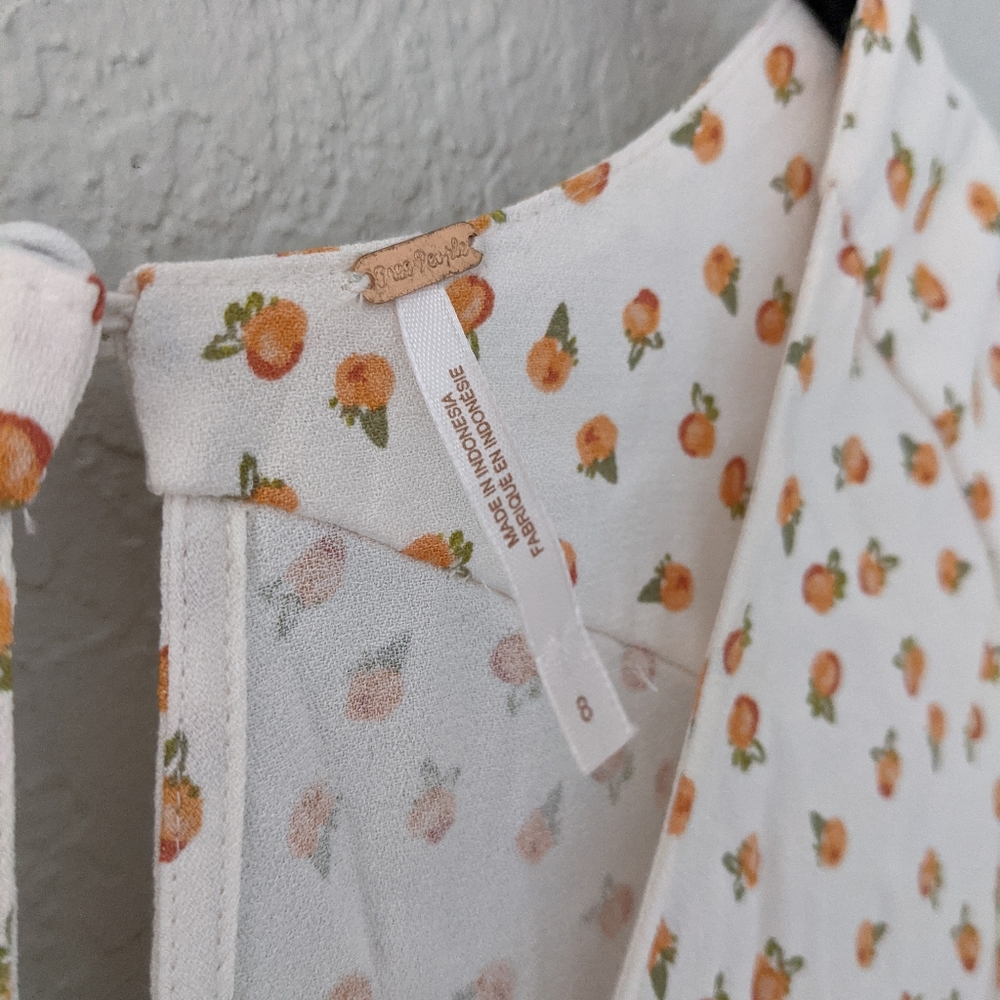 Free People Mia Short Sleeve Jumpsuit Size 8 🍊 - Picture 3 of 7